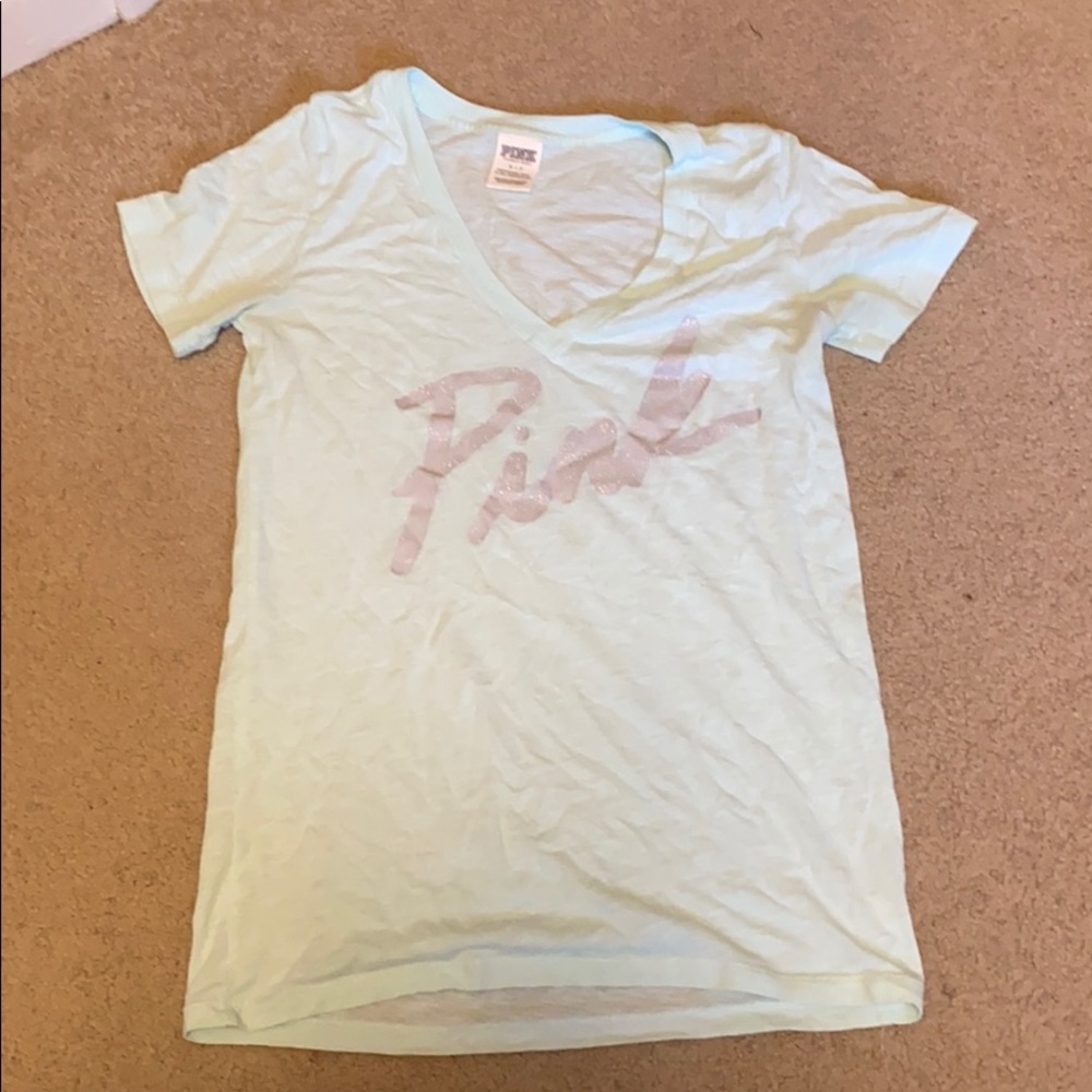 Pink Victoria Secret T shirt